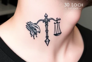 aries and libra
against the odds tattoo idea