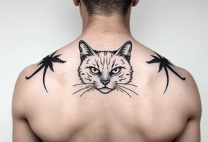 Black Cat tattoo idea