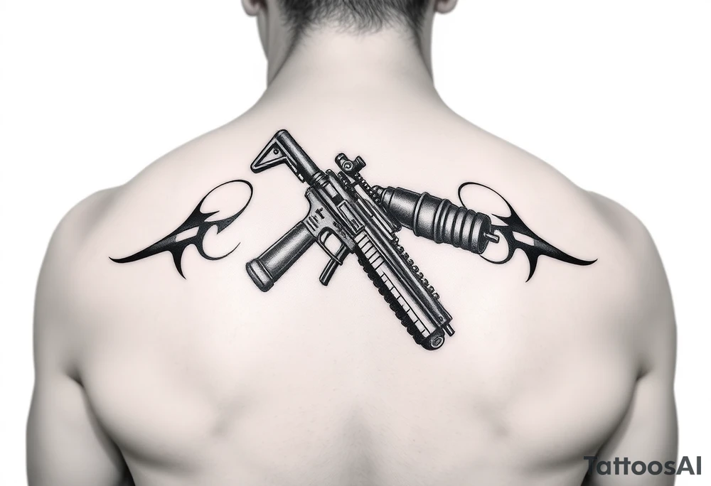 Military war tattoo idea