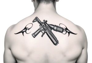 Military war tattoo idea