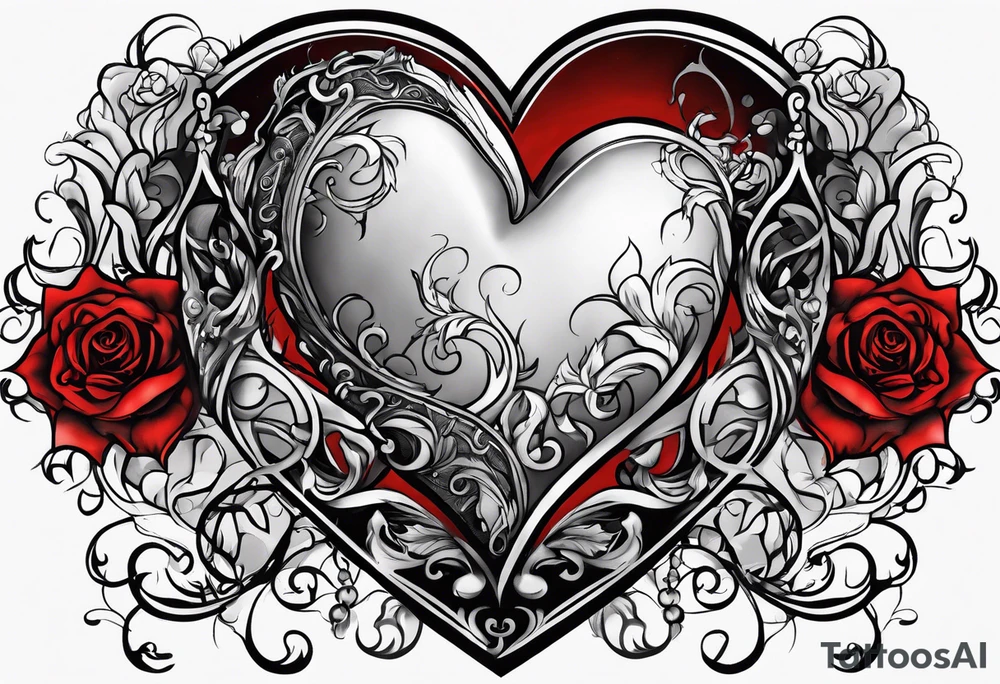 Bloody Heart tattoo idea