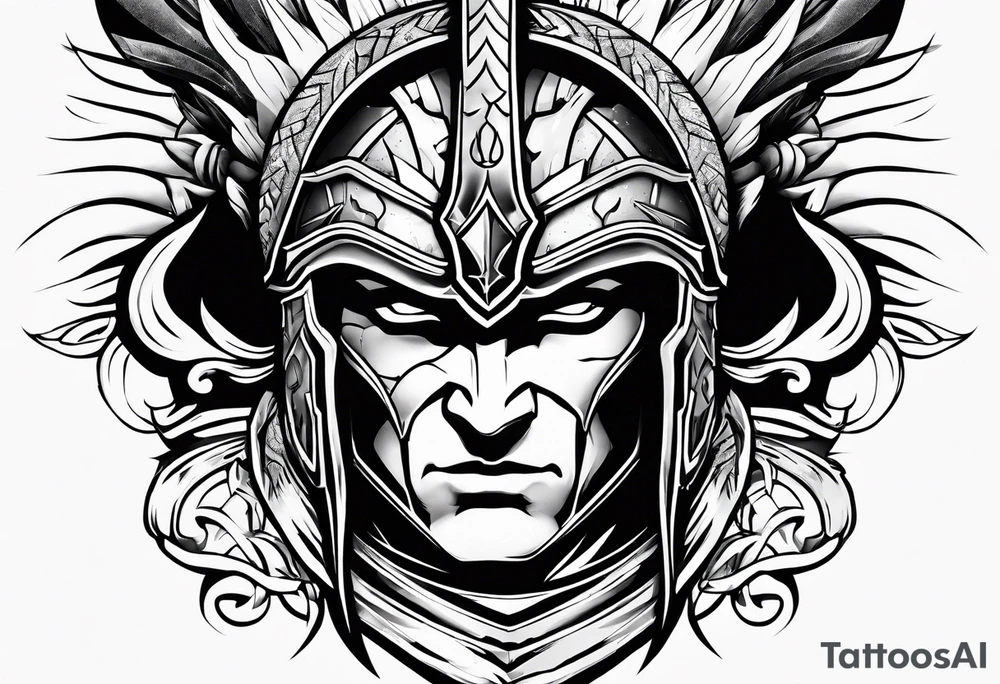 Spartan tattoo idea