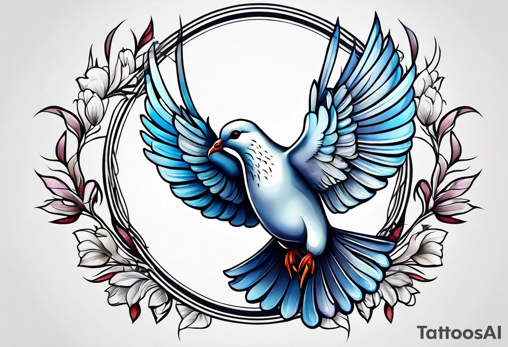 A dove tattoo idea