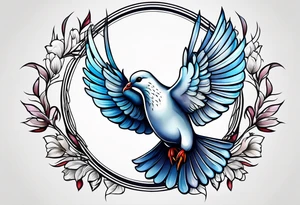 A dove tattoo idea