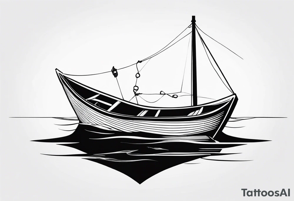 boats, living by the water, hooks, anchors tattoo idea