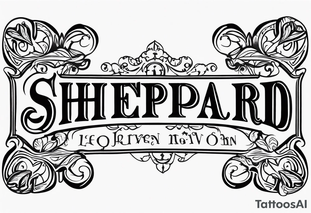Shepard tattoo idea