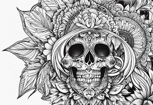 decorative design tattoo idea