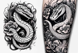 snake arm sleeve tattoo tattoo idea