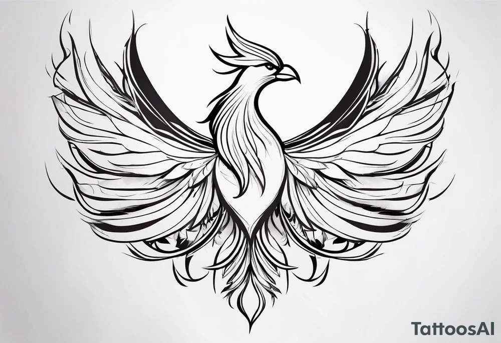 phoenix tattoo idea