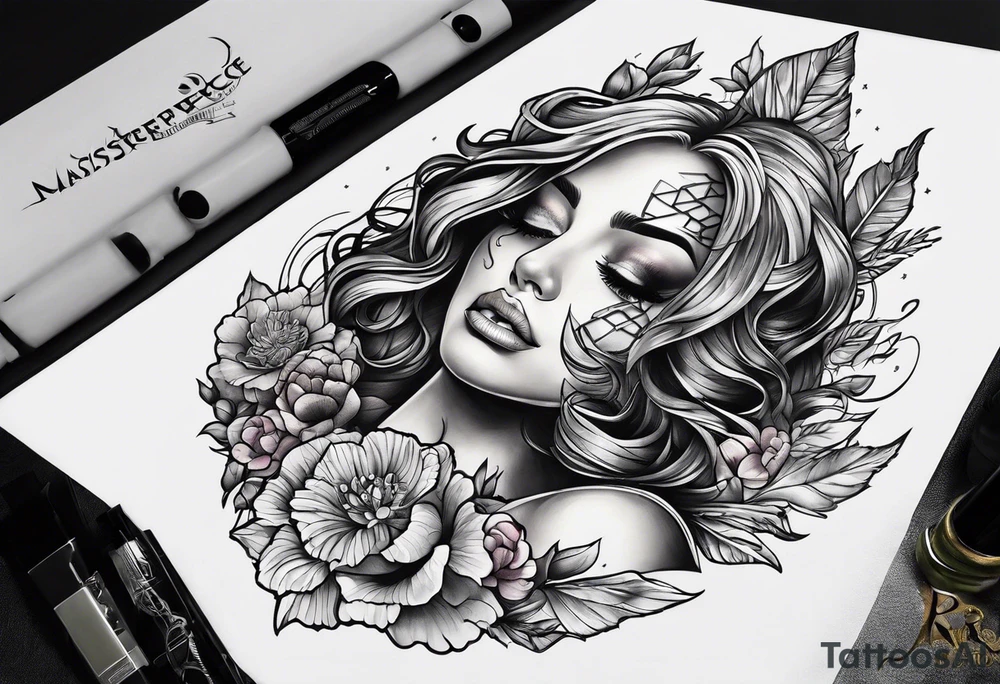 Trapped inside my head tattoo idea
