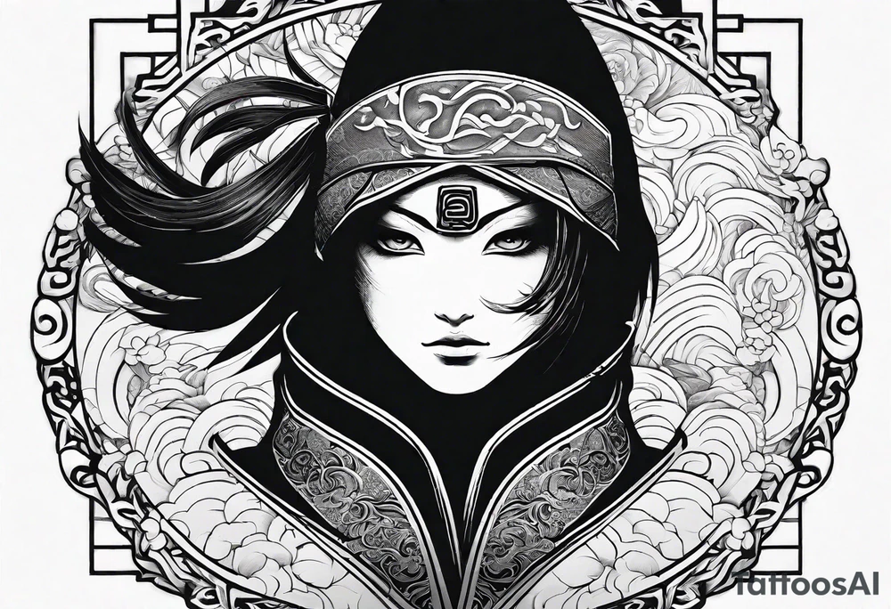 The Japanese symbol for a Shinobi tattoo idea