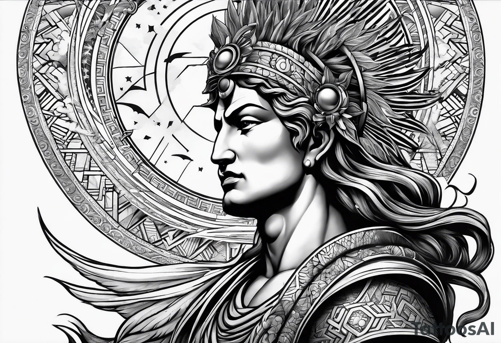 apollo
god of the sun tattoo idea