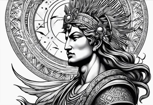apollo
god of the sun tattoo idea