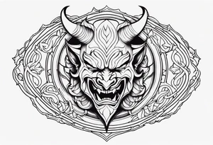 devil tattoo idea