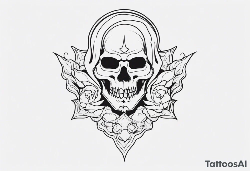 ghost tattoo idea