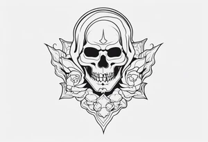 ghost tattoo idea