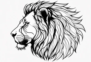Star in the sky tattoo idea