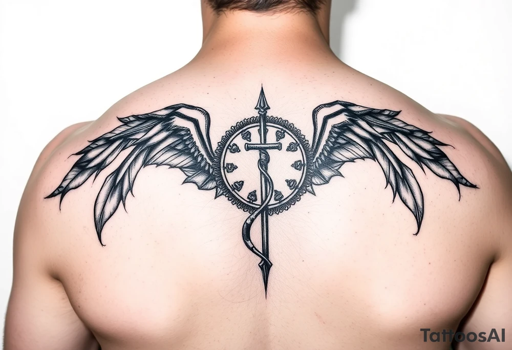 Balance of life tattoo idea
