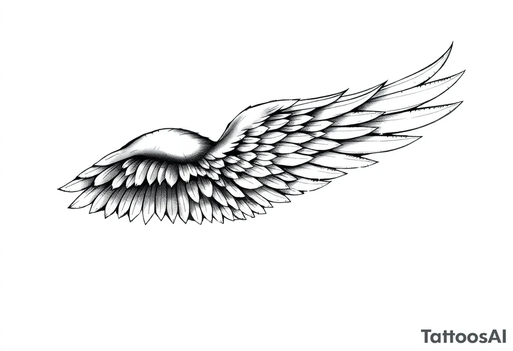 Wing tattoo idea