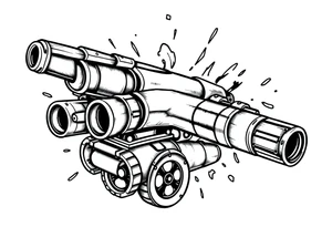 Russian rocket propelled grenade launcher tattoo idea