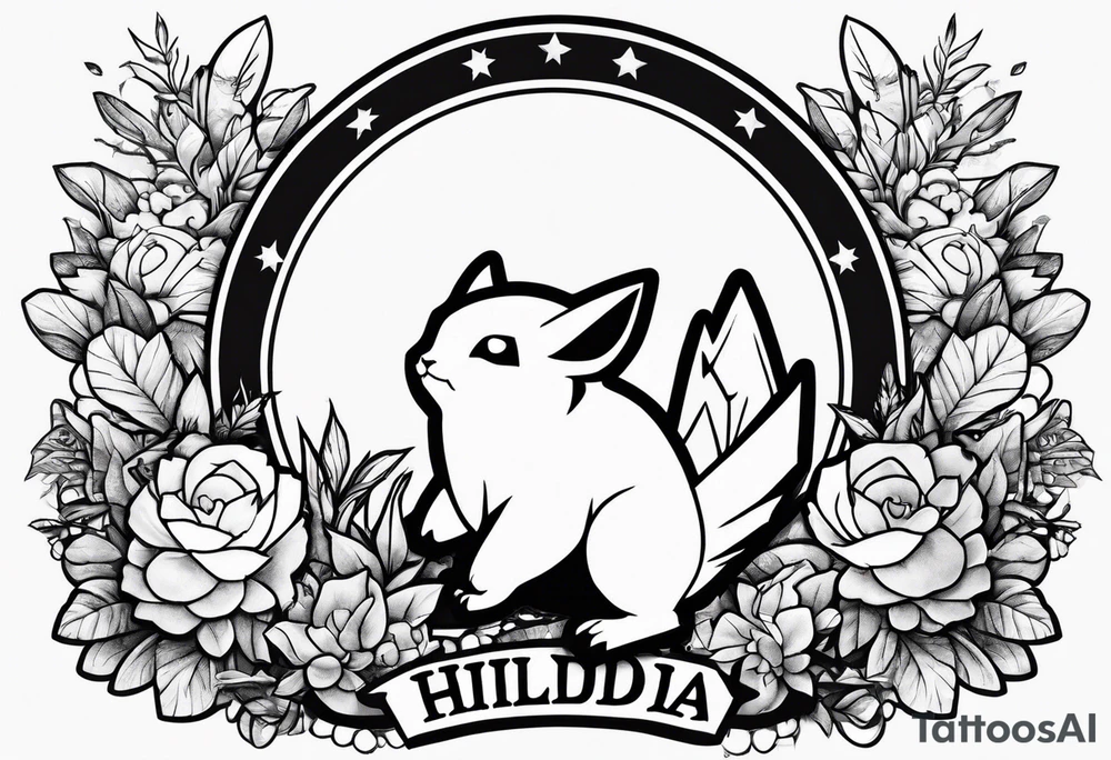 I wanna make hilda pokemon tattoo idea