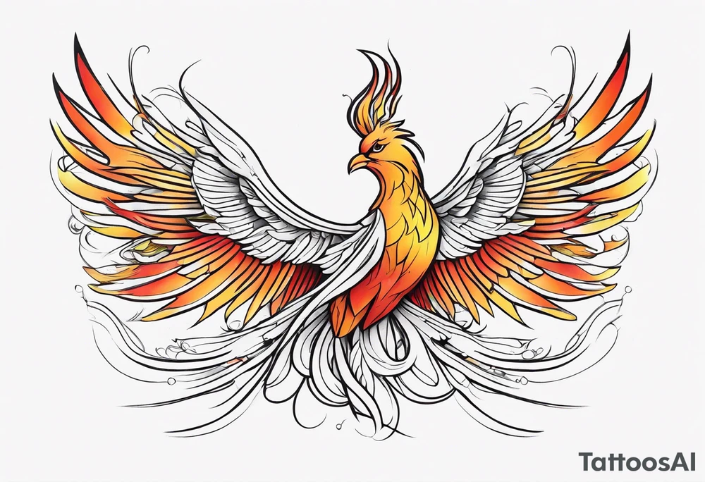 phoenix tattoo idea