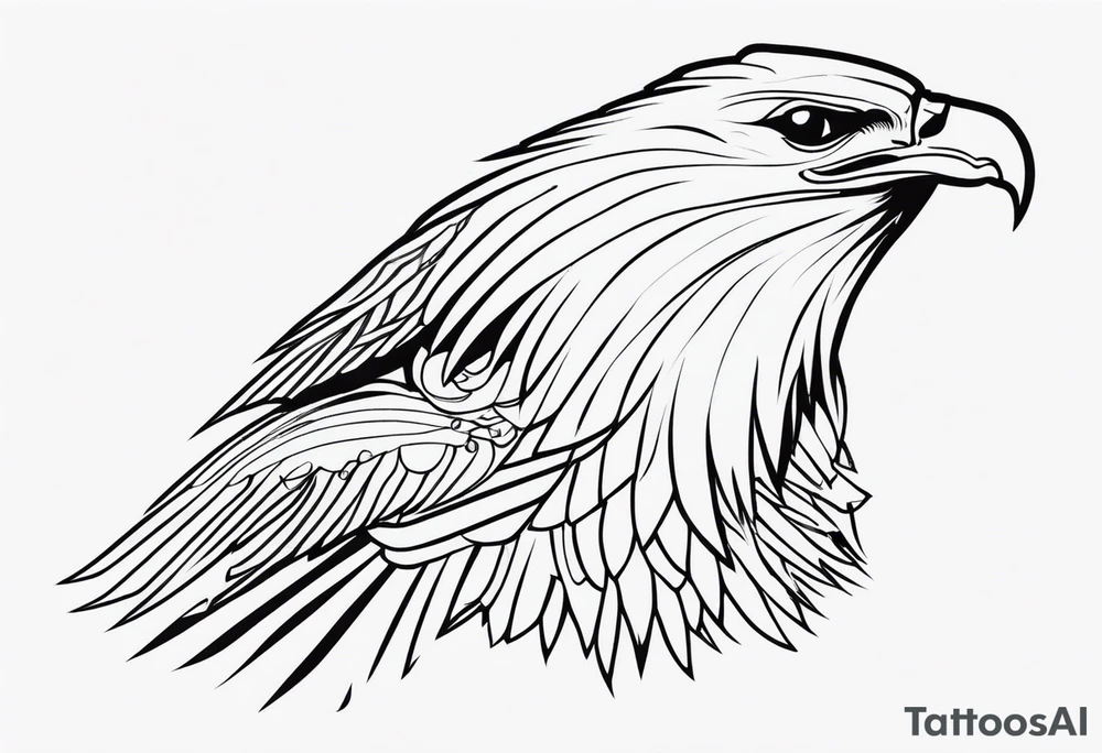aguia brava tattoo idea