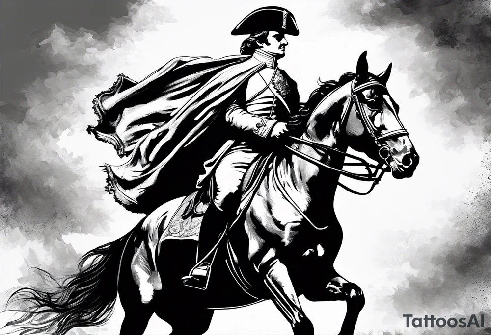 Napoleon on a horse tattoo idea