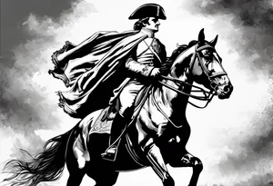 Napoleon on a horse tattoo idea