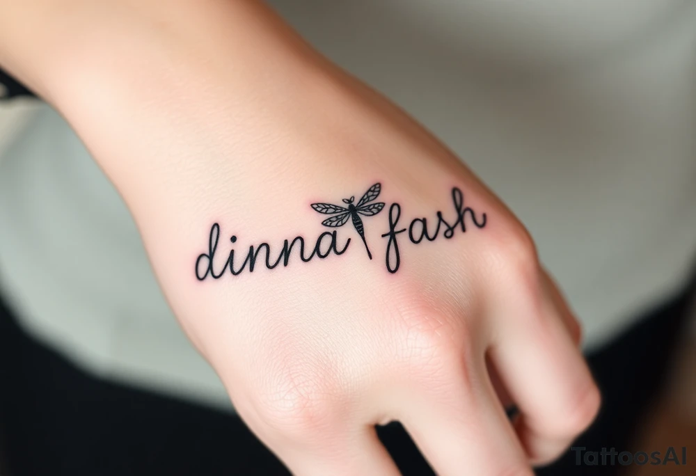 dinna fash. Style celtic flower. Dragon fly. Minimaliste. Simple. Outlander tattoo idea