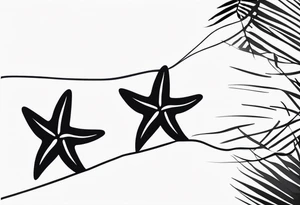 Starfish wrist wrap around tattoo idea