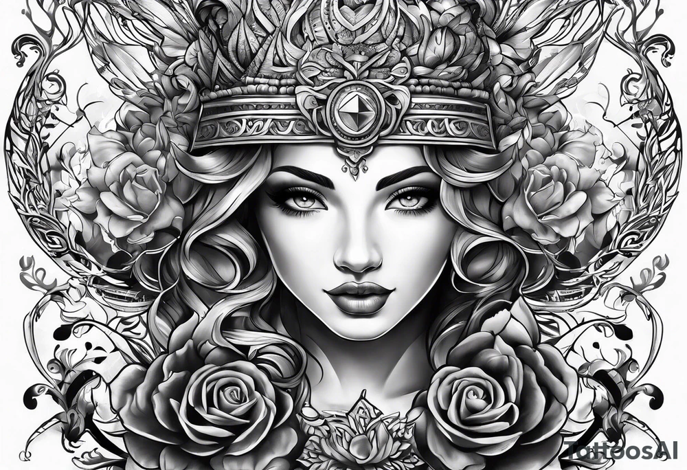 All glory to God tattoo idea