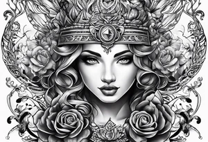 All glory to God tattoo idea