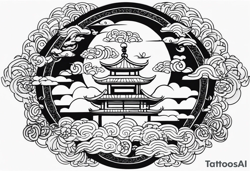 chinesecloud, hands tattoo idea