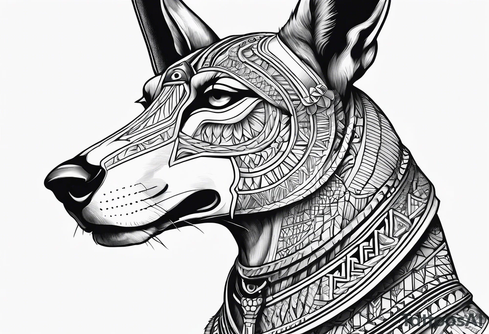 Anubis tattoo idea