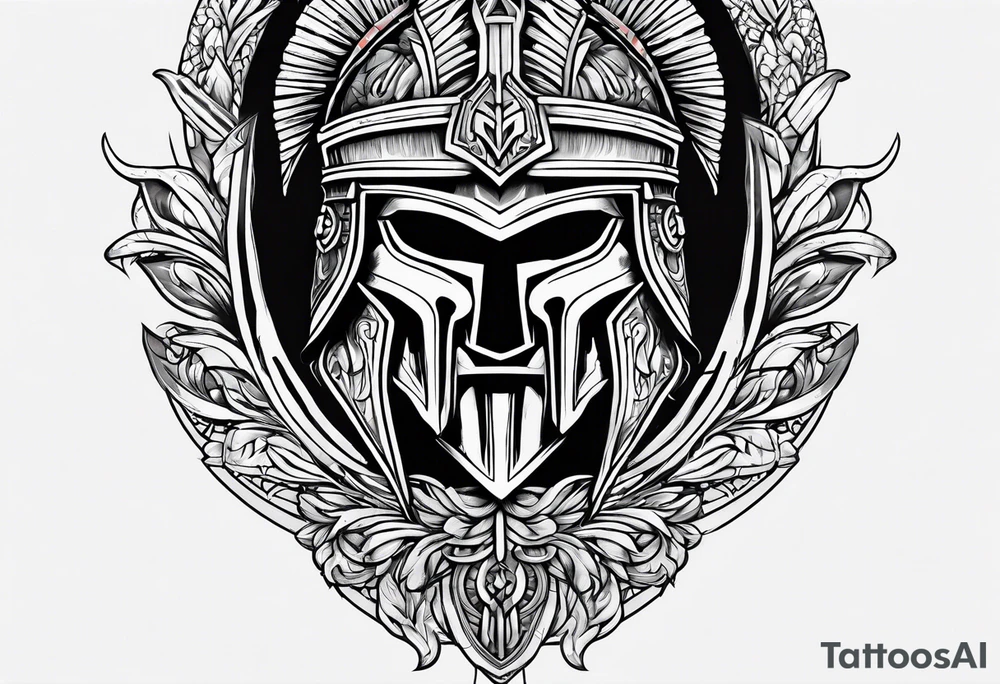 spartan tattoo idea