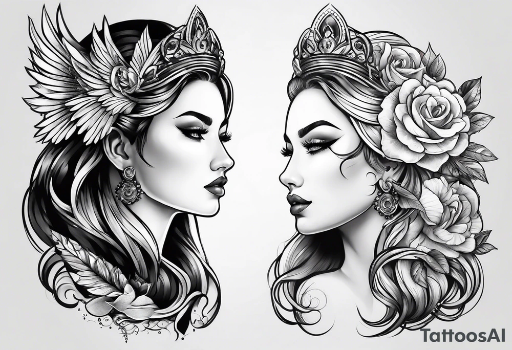 Traditional tattoo idea