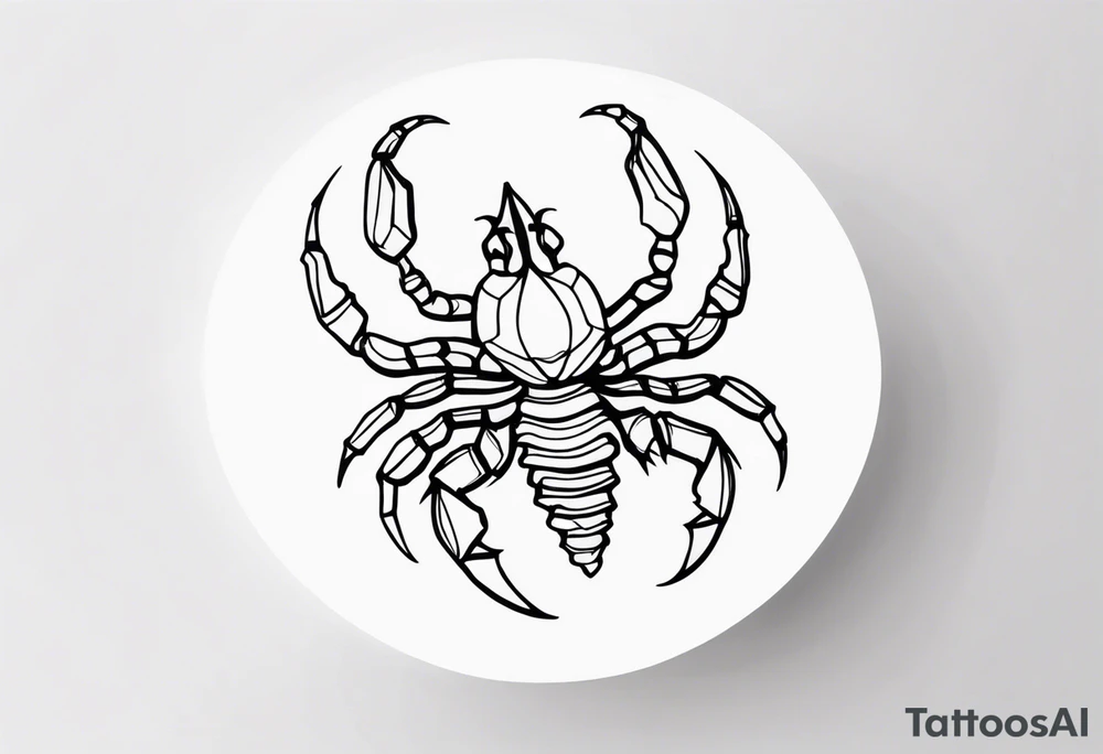 Scorpio tattoo idea