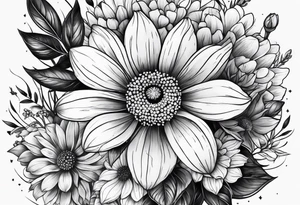 Wildflowers, forearm tattoo idea