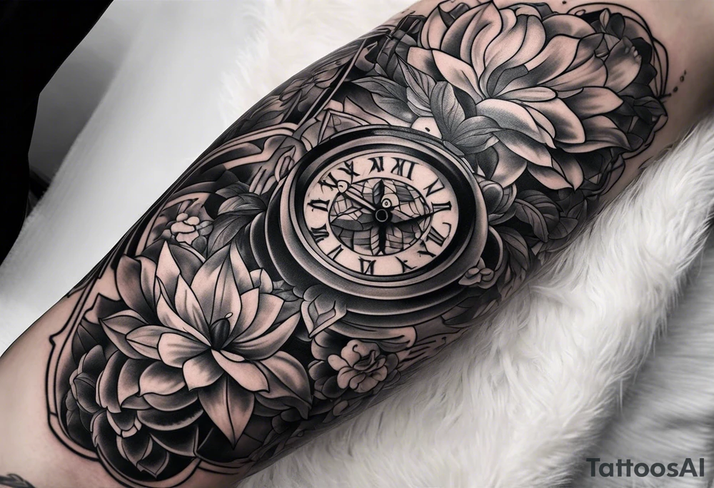 Travel sleeve tattoo tattoo idea
