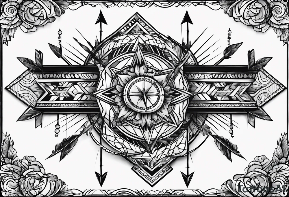 arrow tattoo idea