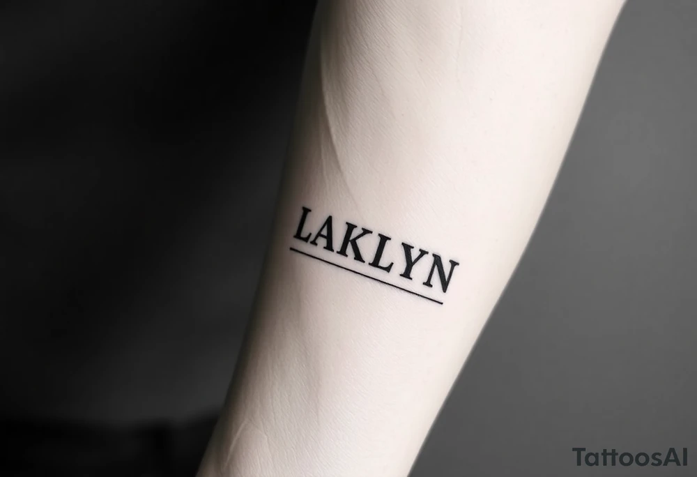 Nordic runes
Names Lakelyn tattoo idea