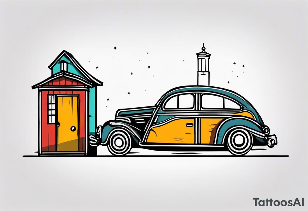 Rich homeless tattoo idea