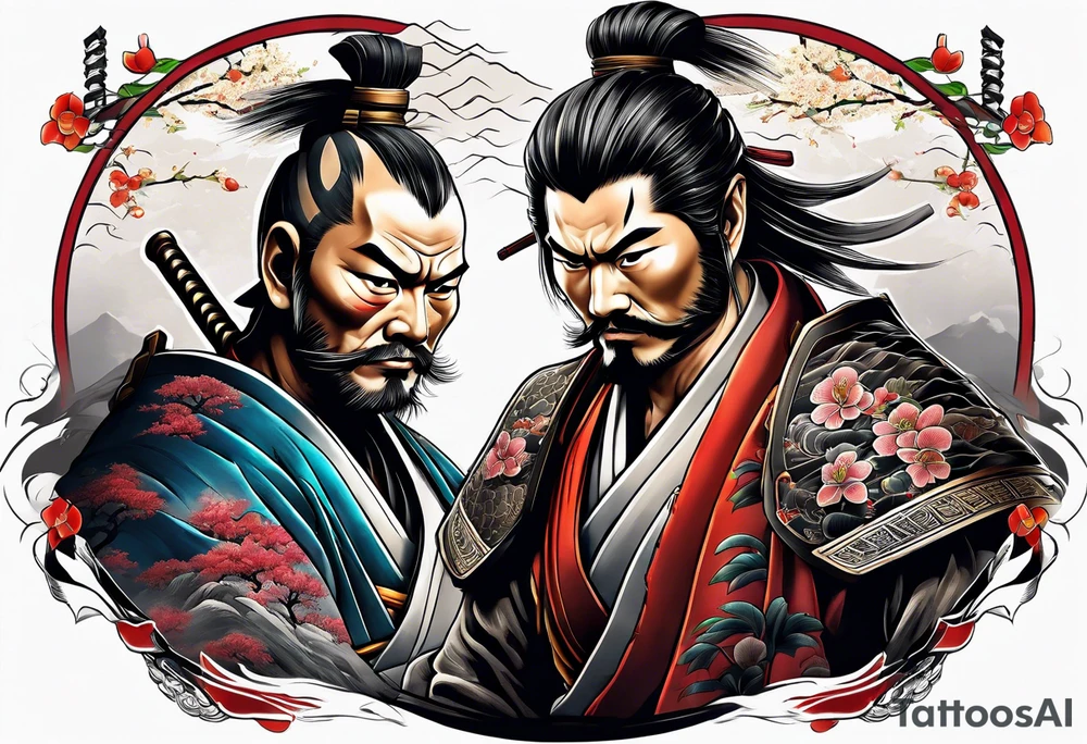 Samurai tattoo idea