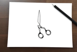 Scissors tattoo idea