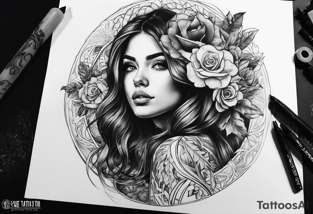 Life waits for no one tattoo idea