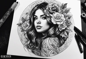 Life waits for no one tattoo idea