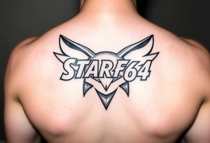 Star Fox 64 logo tattoo idea