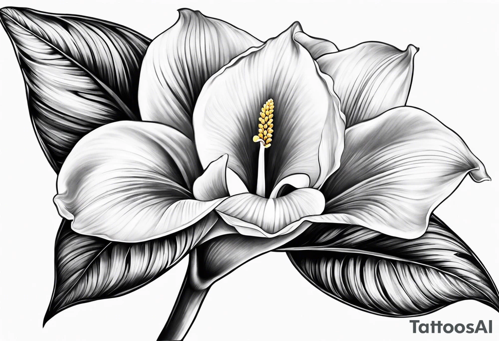 Callalilly tattoo idea