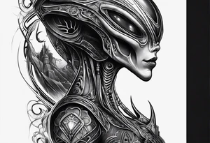 Alien tattoo idea